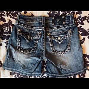 Miss Me mid-rise shorts, size 27